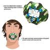 COOLLO SPORTS Lip Guard Mouthguard MAXX/Might Football and High Impact Sports Lip Protector for Adults & Youth (Strap Included) (Camo -Green -(Two Layers), Without Case (Adult 8+)) view 2