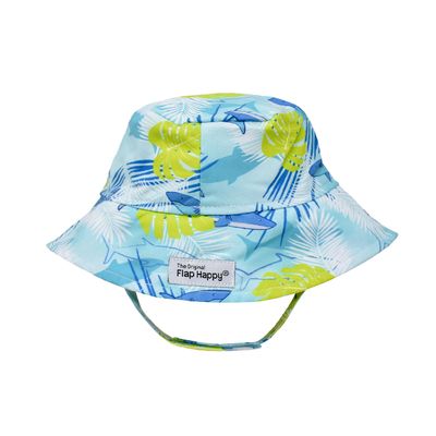 Flap Happy Boys' UPF 50+ Bucket Hat, Undersea Paradise