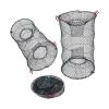AOKLEY Fish Baskets Catcher Pot Fishing Net Fishing Shrimp Fish Crab Crab Cage Spring Cage Easy to Use Fishing Protection view 3