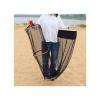 AOKLEY Fish Baskets Fishing Square Net Bag Nano Live Fish Bag Small Hole Dense Eye Through Net Folding Easy to Use Fishing Protection