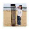 AOKLEY Fish Baskets Fishing Square Net Bag Nano Live Fish Bag Small Hole Dense Eye Through Net Folding Easy to Use Fishing Protection view 3
