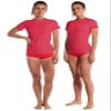 BUBBLELIME 4 Styles Long/Short Sleeve Rashguard for Women UPF 50+ Sun Protection - Basic Short Sleeve_ROSECORAL Medium_BWST002 view 2