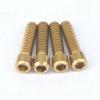 4pcs M4x15mm Golden GR5 Titanium Bolt Screw for Bicycle Derailleur view 2