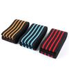 ZIKGER Bandage Knee Protection, Deep Squat Power Knee Protection, Gym Weightlifting, Basketball Knee Protection black yellow four bars, view 1