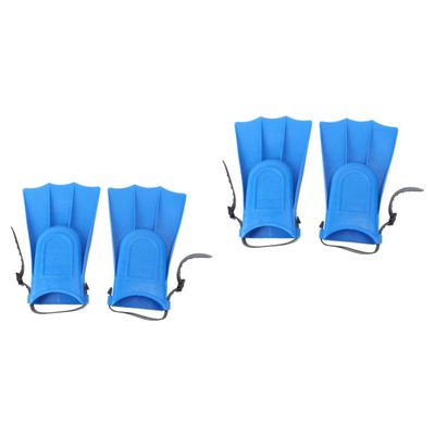 2pcs Swimming Training Flipper Snorkeling Fins for Youth Swimming Fin Short Diving Fin Diving Fins Open Water Fins Floating Adult Aldult Snorkeling Equipment Child
