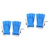 2pcs Swimming Training Flipper Snorkeling Fins for Youth Swimming Fin Short Diving Fin Diving Fins Open Water Fins Floating Adult Aldult Snorkeling Equipment Child view 1