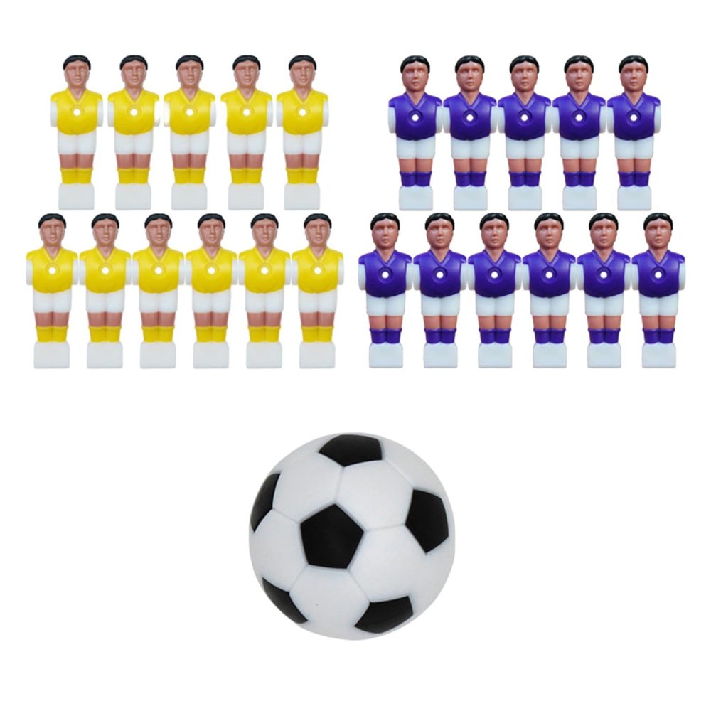 Aosekaa Foosball Men Set Soccer Table Player Football Players Parts Foosball Player Soccer Games Accessories