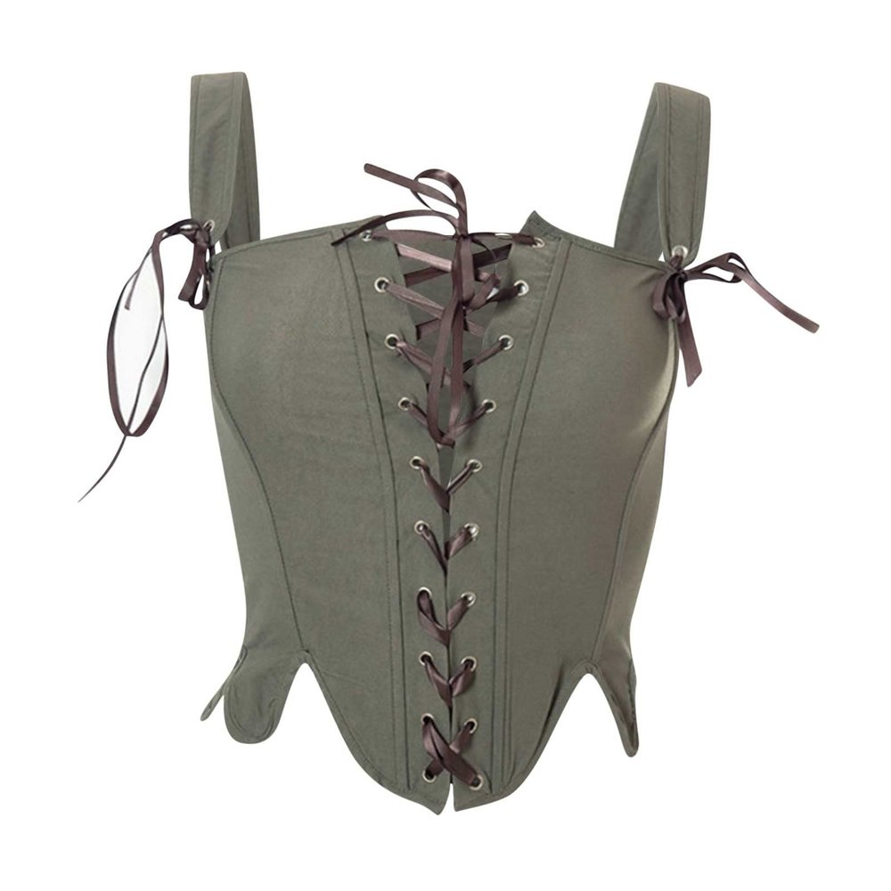 SHOPESSA Push Up Corset Top for Women Victorian Bustier Tops Steampunk Belt Pirate Renaissance Vest Overbust Corsets