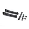 POLSO BMX Bike Crank Arms 170mm, 9/16"(14mm) Axle Diameter 19mm &1 Pair of Bicycle Pedals Suitable for BMX Bikes view 4