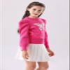 SMILING PINKER Girls Sweater Pullover Puff Sleeve Crew Neck Butterfly Camellia Knitted Crop Top(11-12 Years,Hot Pink) view 3