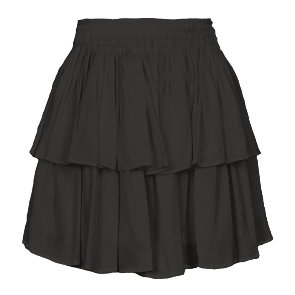 Kuluzego X-47 Black Womens Skort Skort for Ladies Long Happy Gift Easter Egg Cute Peplum High Cut Tiered Basic Skort 2025 Clothing Country Concert S