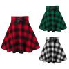 G-F27 Red Skirts for Ladies Mini Little Brunch Ruched Plaid High Cut A Line Flare Wide Leg Tie Knot Boot Cut Skort Womens 2025 Clothes Regular Fit Y2K 7E XXL view 2