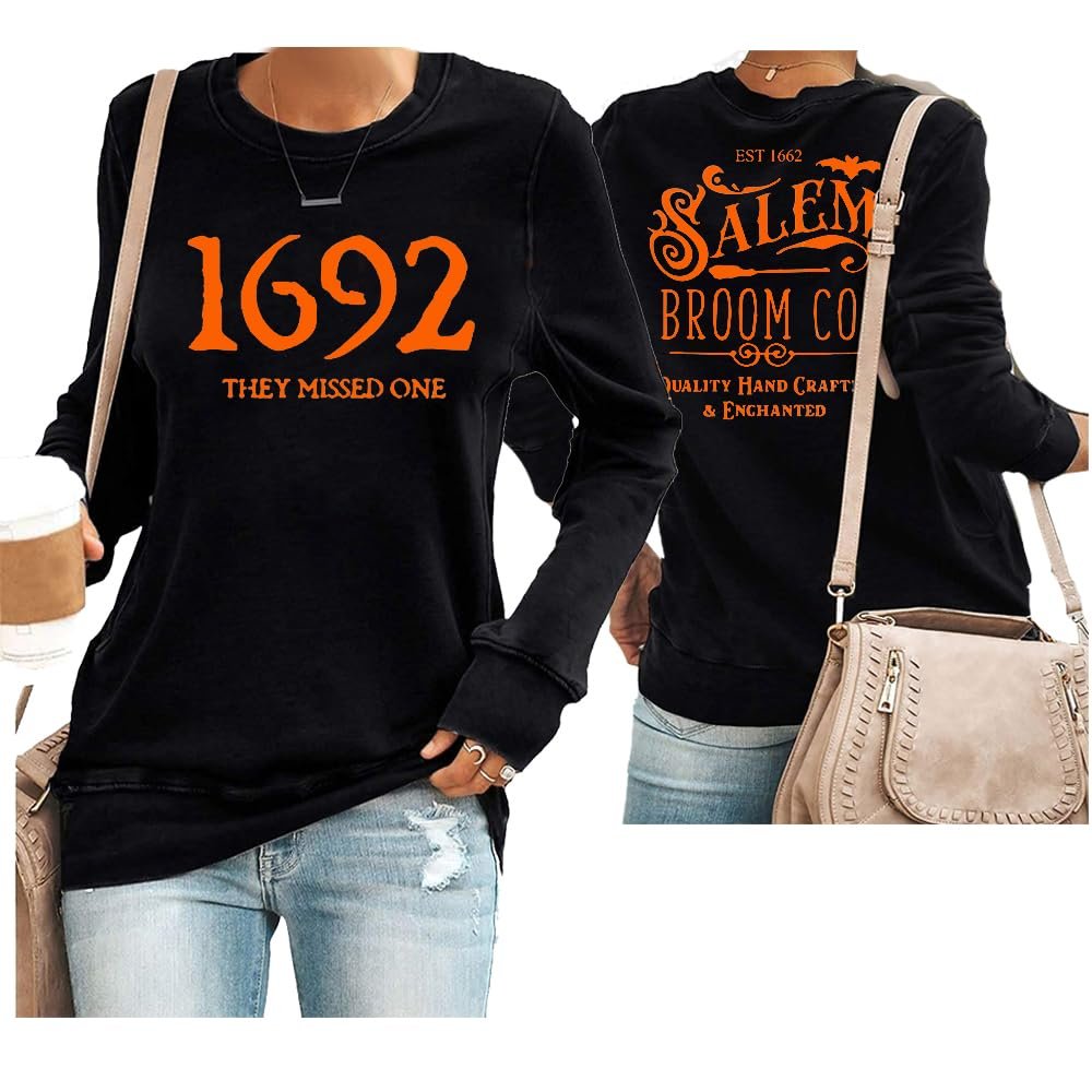 1692 They Missed One Sweater 1692 They Missed One Womens Halloween Clothes For Women 1692 They Missed One Shirt Vintage Halloween Tshirts Vintage Tshirt Women Gift