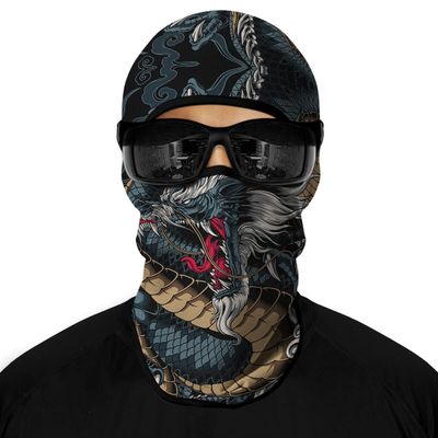 3D Balaclava Ski Mask Motorcycle Full Face Mask Outdoor Headwear Mask Ghosts Skull Mask Men Women for Halloween