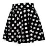 Kuluzego E-Z44 Black Womens Lounge Skirt Skirts for Women Spandex Long High Leg Polka Dot Skirt 2025 Clothing Country Concert M view 1