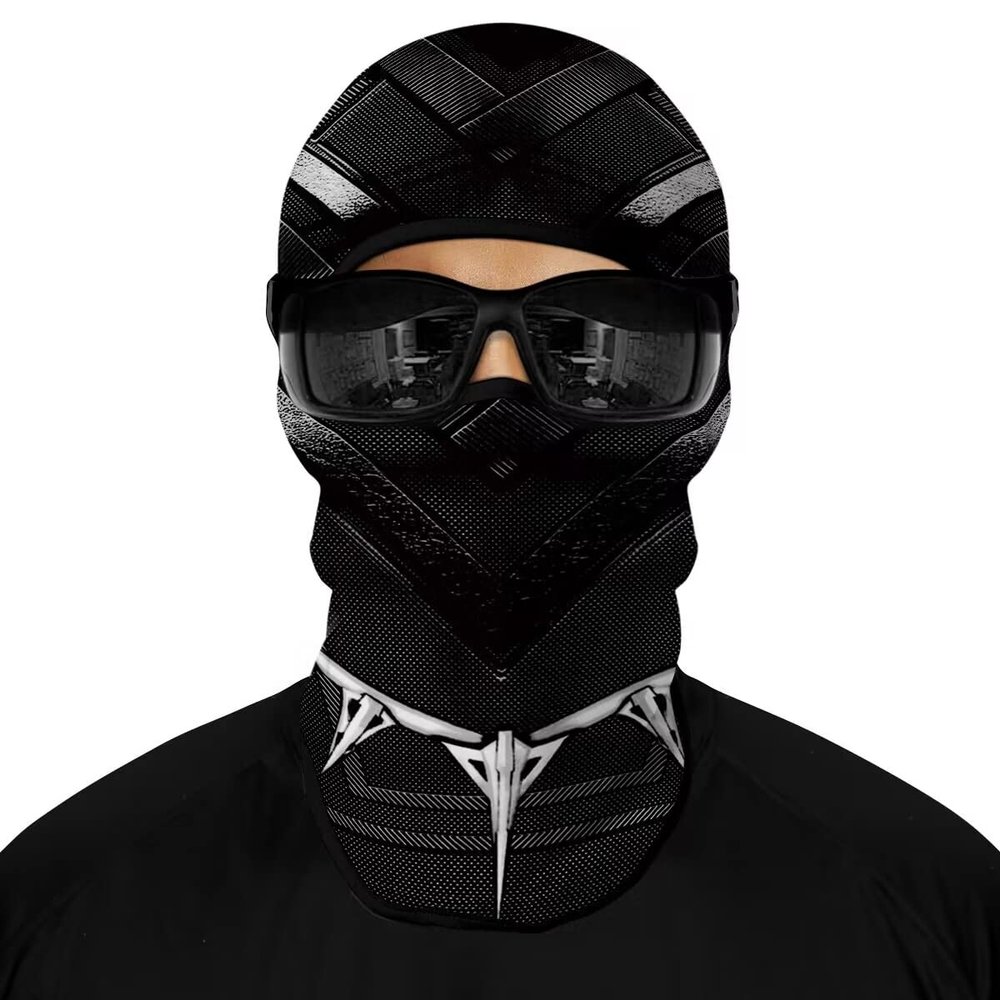 3D Balaclava Ski Mask Motorcycle Full Face Mask Outdoor Headwear Mask Ghosts Skull Mask Men Women for Halloween