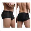 Shapewear Padded Butt Lifter Panties High Waist Trainer for man Tummy Control Body Shaper Hip Enhancer Thigh Underwear(L,black) view 2