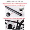 PLATT Bike Seatpost 25.4/27.2/28.2/30.8/31.6 450mm Aluminum Alloy Bicycle Seat Post for BMX MTB Road Bike (Silver, 27.2*450mm) view 4