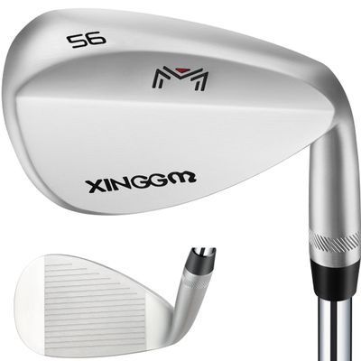 XINGGM Forged Golf Wedge Set for Men or Individual 48/50/52/54/56/58/60/68/70/72 Degree RH Gap Wedge Sand Wedge Easily Escape from Bunker,Milled Face for More Spin