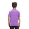 Boys Polo Shirts Short Sleeve Striped Performance Moisture Wicking Dry Fit Golf Shirts for Boys Youth Kids view 4