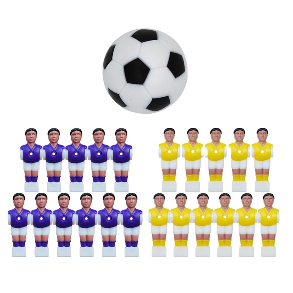 rockible Foosball Men Replacement, Soccer Table Foosball Player, Doll Table Football Men Football Players Toys,