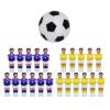 rockible Foosball Men Replacement, Soccer Table Foosball Player, Doll Table Football Men Football Players Toys, view 1