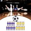 rockible Foosball Men Replacement, Soccer Table Foosball Player, Doll Table Football Men Football Players Toys, view 3