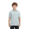 Boys Polo Shirts Short Sleeve Striped Performance Moisture Wicking Dry Fit Golf Shirts for Boys Youth Kids view 2