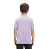 Boys Polo Shirts Short Sleeve Striped Performance Moisture Wicking Dry Fit Golf Shirts for Boys Youth Kids view 4