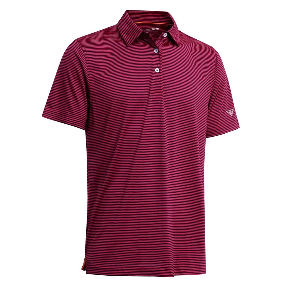 Boys Polo Shirts Short Sleeve Striped Performance Moisture Wicking Dry Fit Golf Shirts for Boys Youth Kids