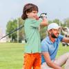 Boys Polo Shirts Short Sleeve Striped Performance Moisture Wicking Dry Fit Golf Shirts for Boys Youth Kids view 3