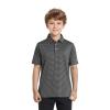 Boys Polo Shirts Short Sleeve Striped Performance Moisture Wicking Dry Fit Golf Shirts for Boys Youth Kids view 2