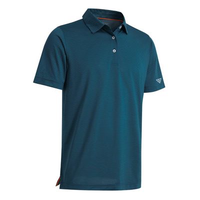 Boys Polo Shirts Short Sleeve Striped Performance Moisture Wicking Dry Fit Golf Shirts for Boys Youth Kids
