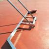 Gruytoie Tennis Court Squeegee, Tennis Court Water Pusher Floor Rain Shuttle Broom Stainless Steel Professional Squeegees Rain Sweep Heavy Duty Water Remover for Courts view 3