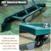Gruytoie Tennis Court Squeegee Hard Floor Water Remover, Professional Aluminum Rainwater Sweeper, 2 EVA Foam Blades Included, Parking Lots/Basketball Courts view 2