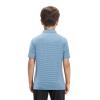 Boys Polo Shirts Short Sleeve Striped Performance Moisture Wicking Dry Fit Golf Shirts for Boys Youth Kids view 4