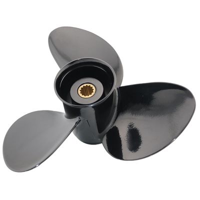 Boatman 13x11 Aluminum Boat Propeller Replacement for BRP Johnson Evinrude OMC Stern Drive E-TEC 40-75 HP 13 Spline Tooth RH