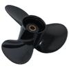 Boatman 13x11 Aluminum Boat Propeller Replacement for BRP Johnson Evinrude OMC Stern Drive E-TEC 40-75 HP 13 Spline Tooth RH view 2