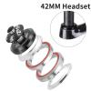 BBxunsless Mountain Bike Semi-Hidden Perrin Bowl Set Bicycle 42MM Straight Tube Fork Bowl Set Bicycle Tap Bearing Parts view 3