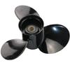 Boatman 12 3/4x21 Aluminum Outboard Propeller Compatible with Mercury Engine 40/50/70/75/80/90/100/115/125/140 HP,15 Spline Tooth,RH view 3