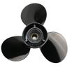 Boatman 12 3/4x21 Aluminum Outboard Propeller Compatible with Mercury Engine 40/50/70/75/80/90/100/115/125/140 HP,15 Spline Tooth,RH view 4