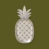 Basic Spirit Pewter Pineapple Small Tray, 5 Inch Height, Trinket Dish Ring Holder Gift Box view 1
