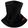 BASSDASH Fleece Neck Gaiter with Nose Hole Winter Face Mask for Men Women Windproof Scarf for Fishing Hunting Skiing Black view 1