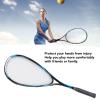 Squash Racket, Lightweight Large Racquet Face, Shock Proof Squash Racquet Pack for Adult, Made of Aluminum Alloy, Nylon, Sponge view 3