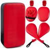 Poen 7 in 1 Taekwondo Kick Pad Boxing Training Equipment Punching Mitts Martial Arts Wrist Band Adjustable Soft Pads Set for Karate Muay Thai MMA Training(Red,Classic) view 1