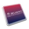 Belmont University Hardboard with Cork Backing Beverage Coasters Square (Set of 4) Coasters for Drinks (Belmont University 9) view 2