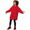 Regatta Kids Cosy Borg Fleece Oversized Hoodie Poncho - Pink Potion - 5-9 Yrs view 4