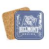 Belmont University Hardboard with Cork Backing Beverage Coasters Square (Set of 4) Coasters for Drinks (Belmont University 1) view 1