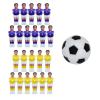 kowaku Foosball Men Set, Soccer Table Player Football Players, Mini Table Football Men for Game Room view 1