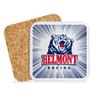 Belmont University Hardboard with Cork Backing Beverage Coasters Square (Set of 4) Coasters for Drinks (Belmont University 6) view 1